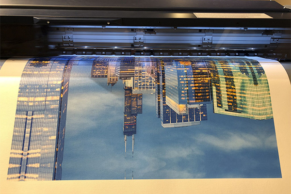 Piper, Fine Art Printing, ES80600, Printing Chicago Skyline, Canvas Printing
